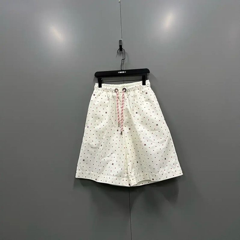 Fendi Fendi Summer White Cotton Women's Shorts 0089 Size 26" / US 2 / IT 38 - 1 Thumbnail