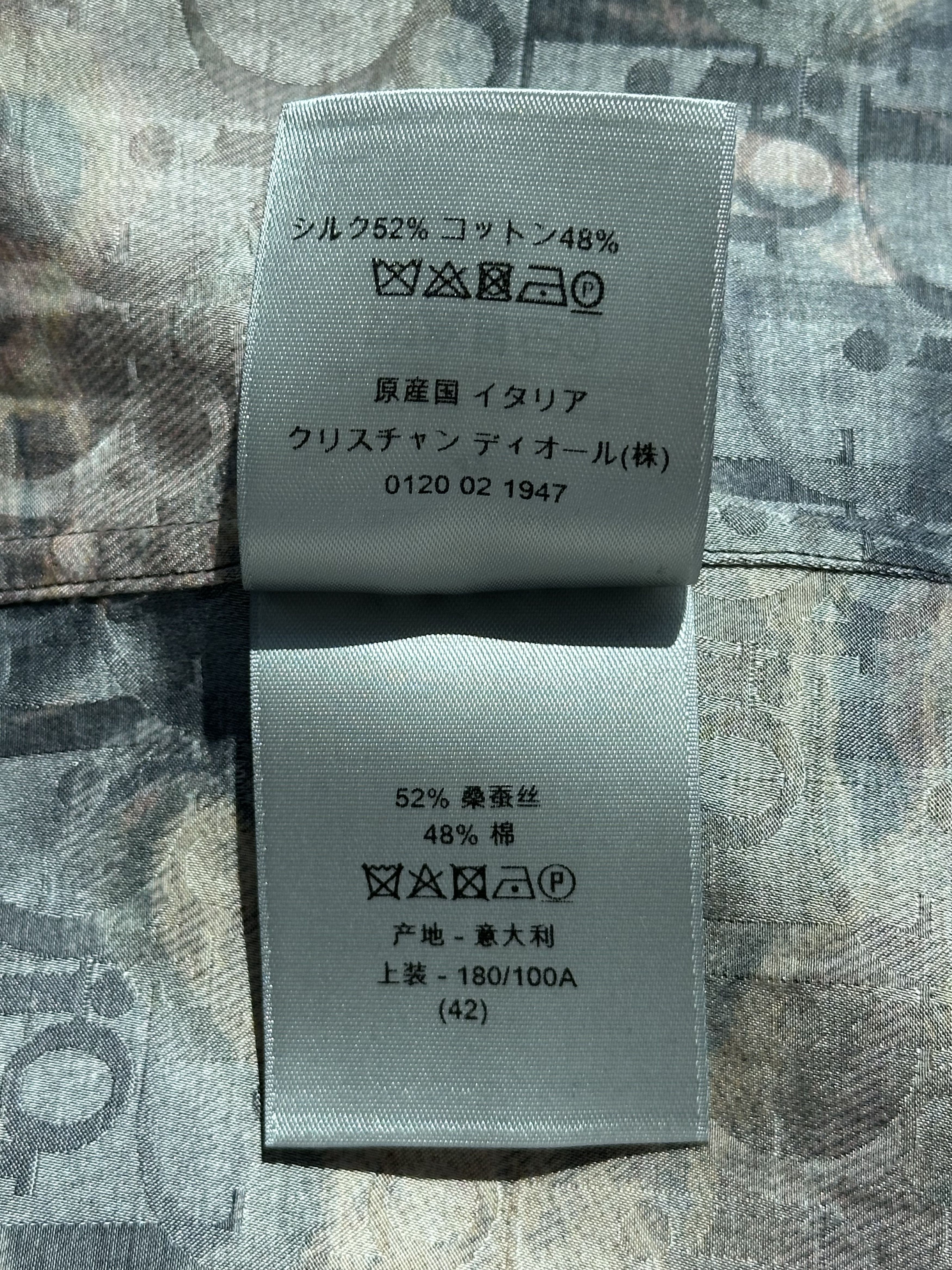 Dior Dior Peter Doig Camouflage Oblique Button Up Shirt Size US XL / EU 56 / 4 - 3 Thumbnail