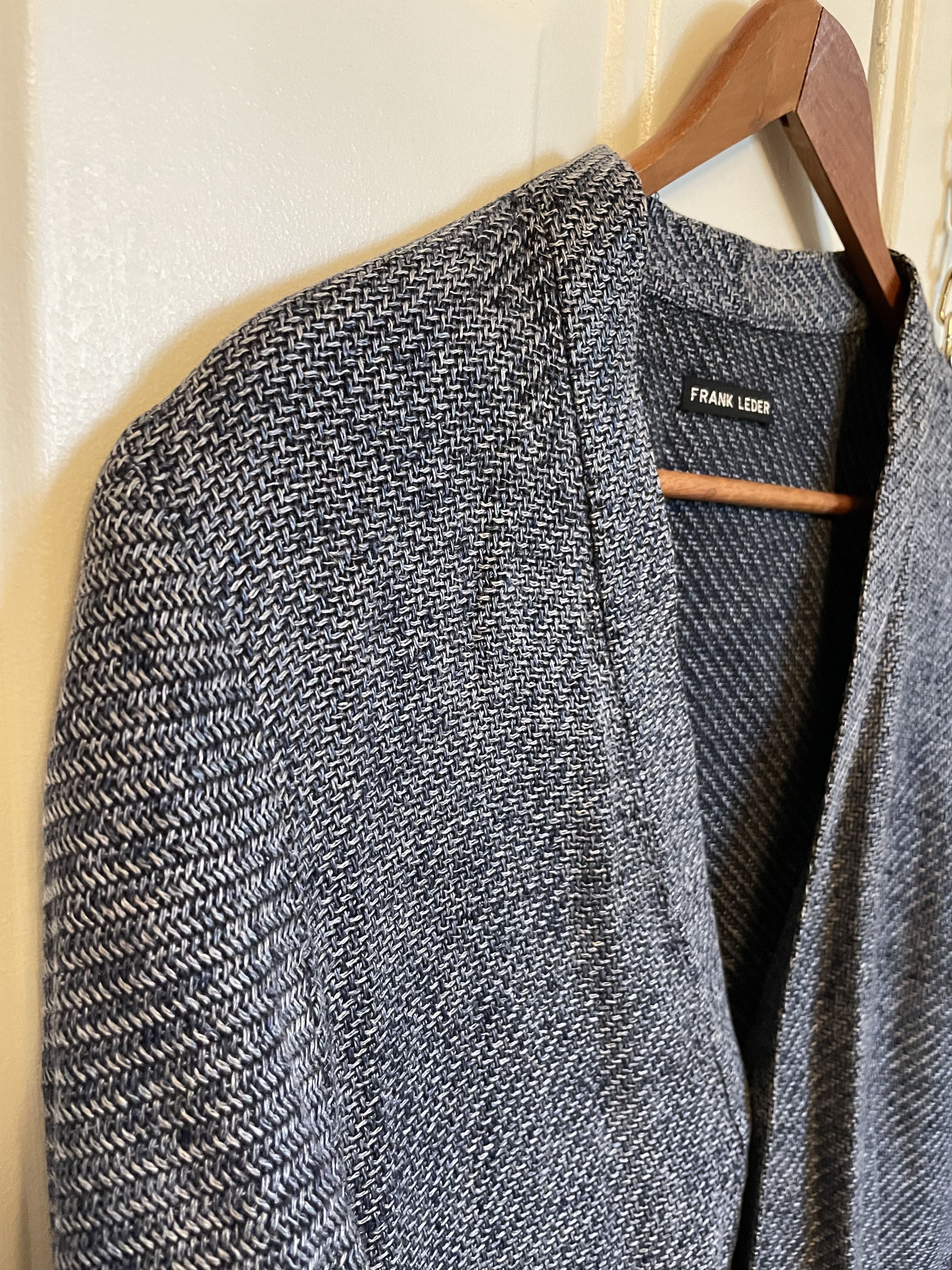 Frank Leder Cotton / Linen Cardigan Size US S / EU 44-46 / 1 - 3 Thumbnail