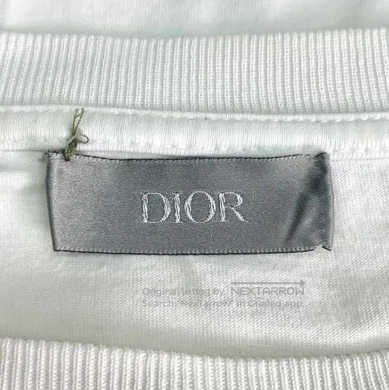 Dior Dior White Cotton Men's T-shirt . Size US XS / EU 42 / 0 - 5 Thumbnail