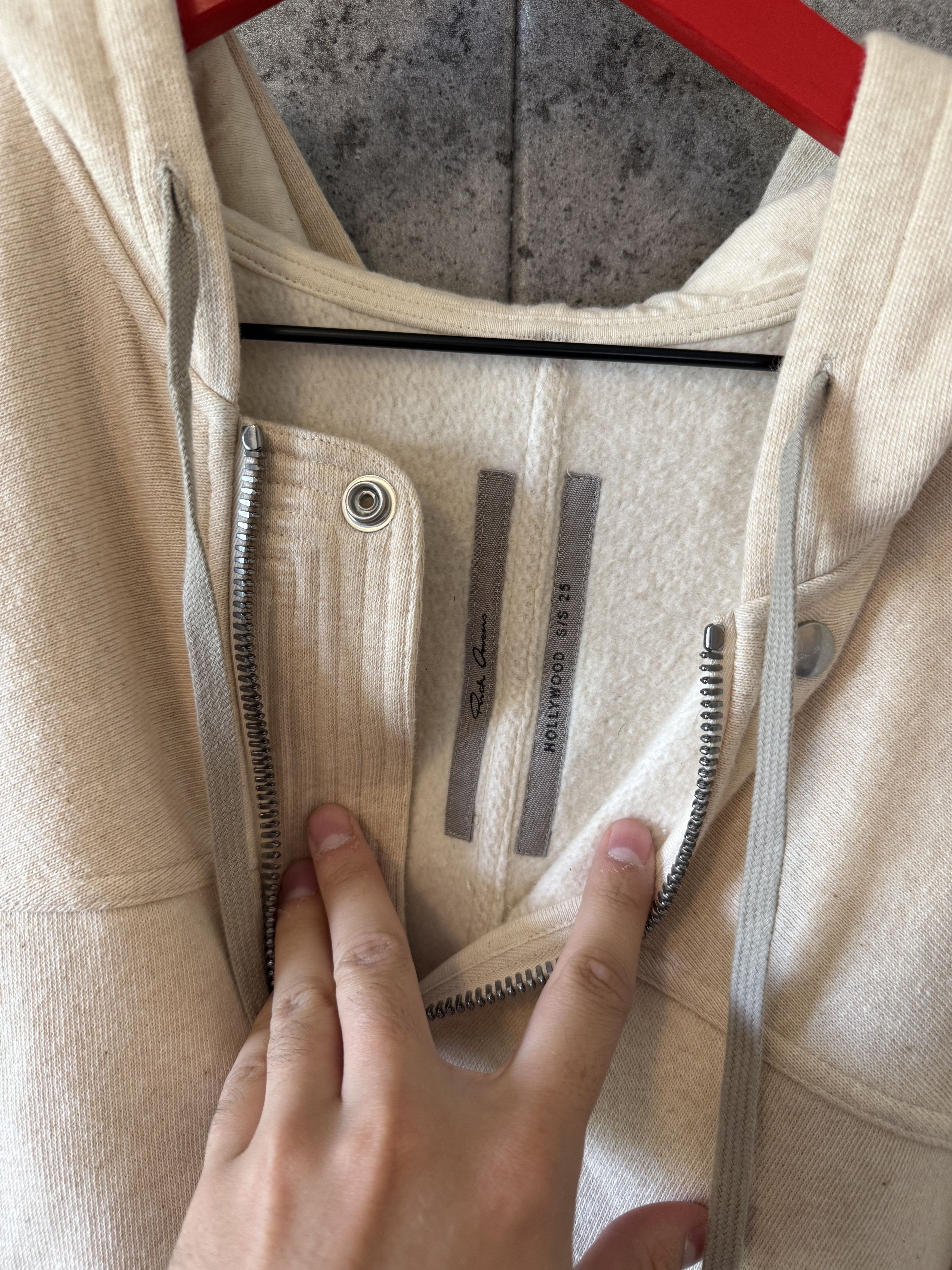 Rick Owens Rick Owens canvas zip up hoodie Size US XXL / EU 58 / 5 - 4 Thumbnail