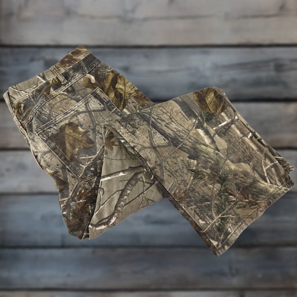 Realtree VINTAGE Realtree Jeans Men's 38x30 Camouflage Double Knee Denim Size US 38 / EU 54 - 1 Thumbnail