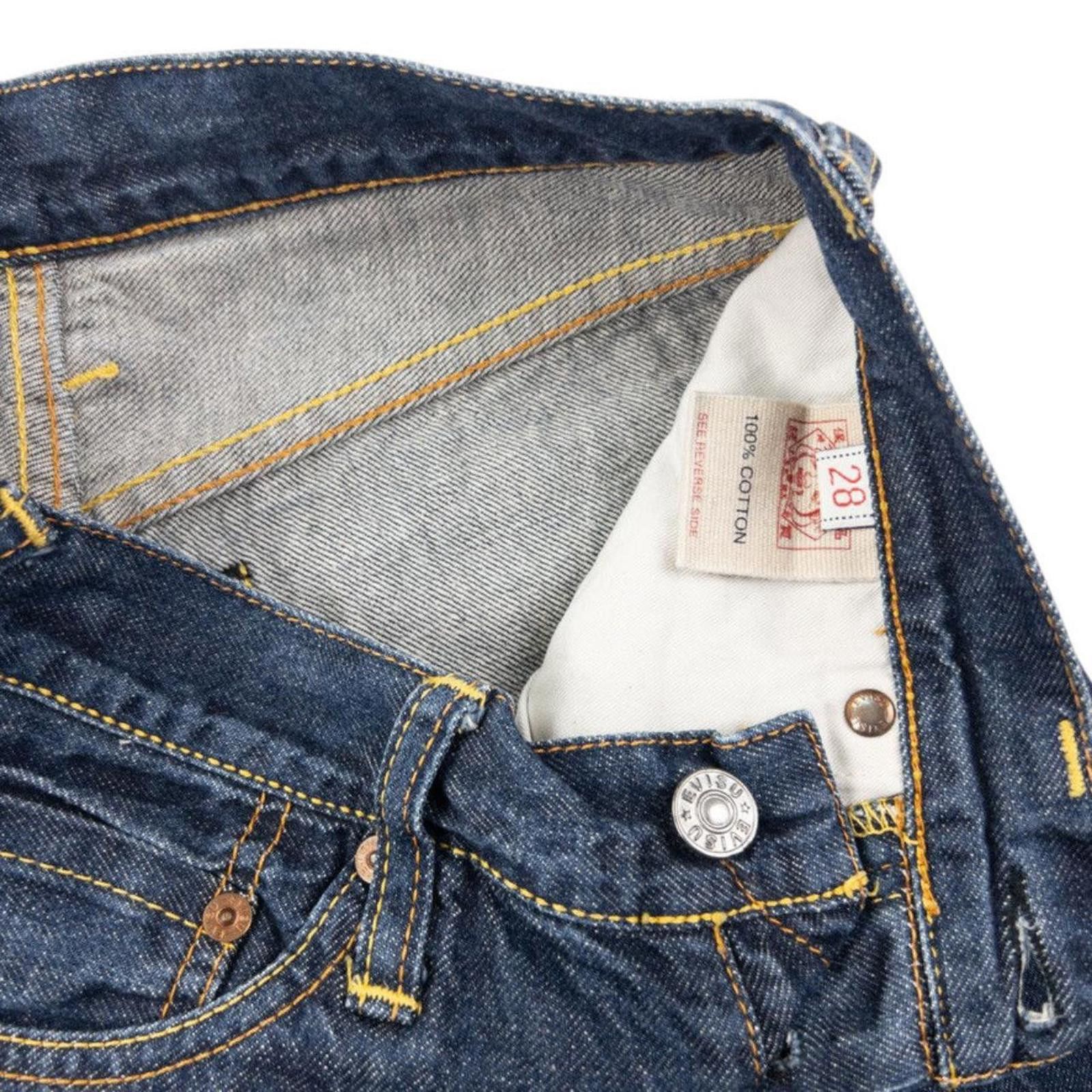 Evisu Vintage Evisu Double Gull Embroidered Denim Jeans Size W26 Size US 26 / EU 42 - 5 Thumbnail