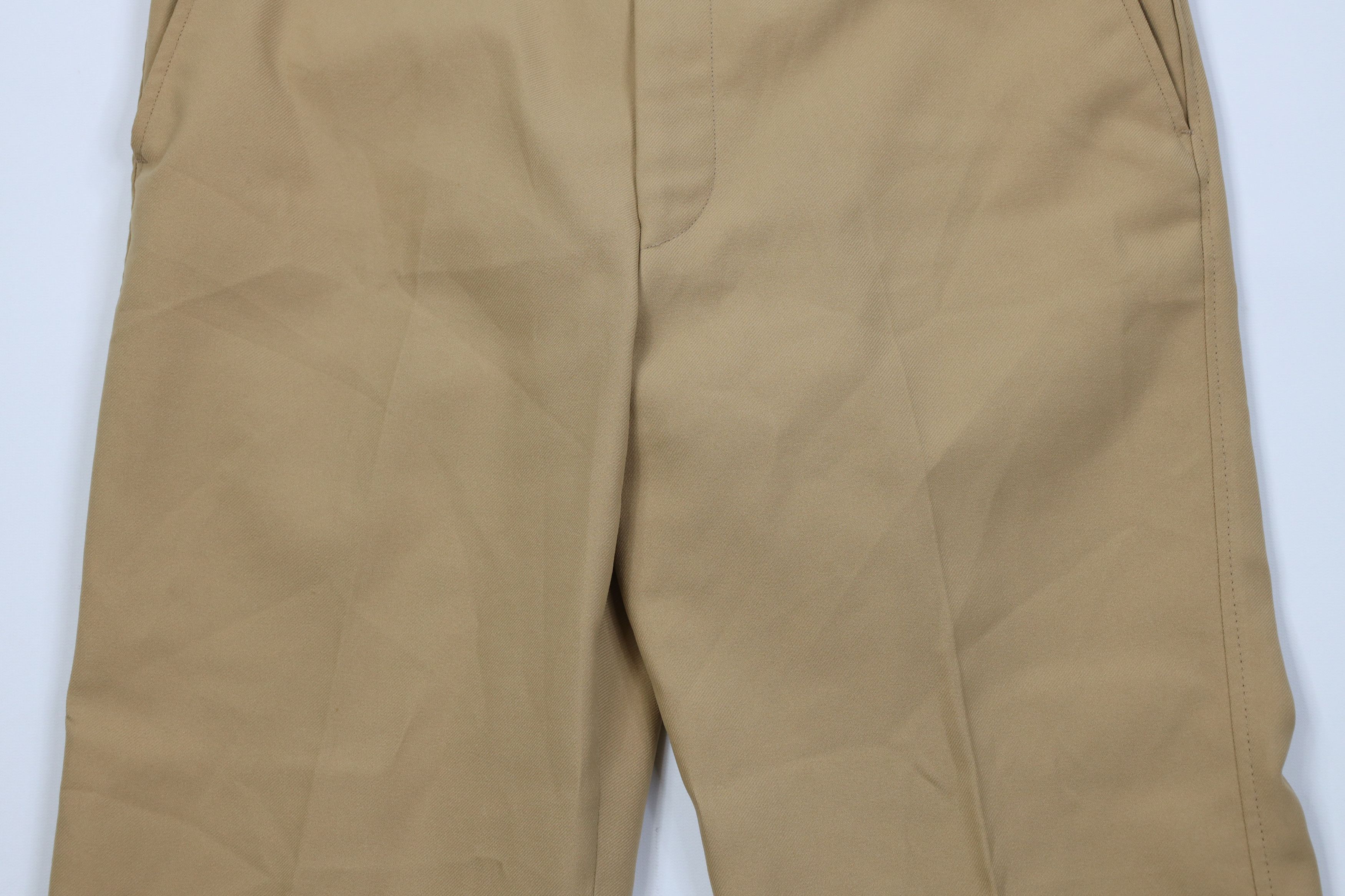 Vintage Vintage 60s 70s Wide Leg Bell Bottoms Pants Wheat Brown USA Size US 32 / EU 48 - 3 Thumbnail