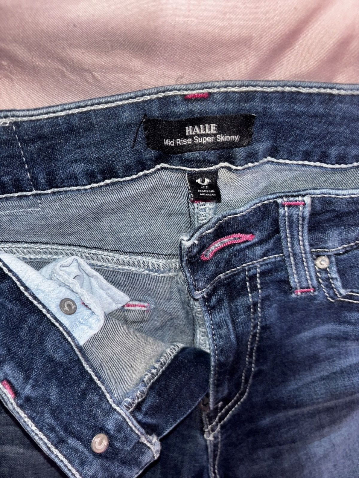True Religion True Religion Halle Jeans Mid rise Size US 27 - 3 Thumbnail