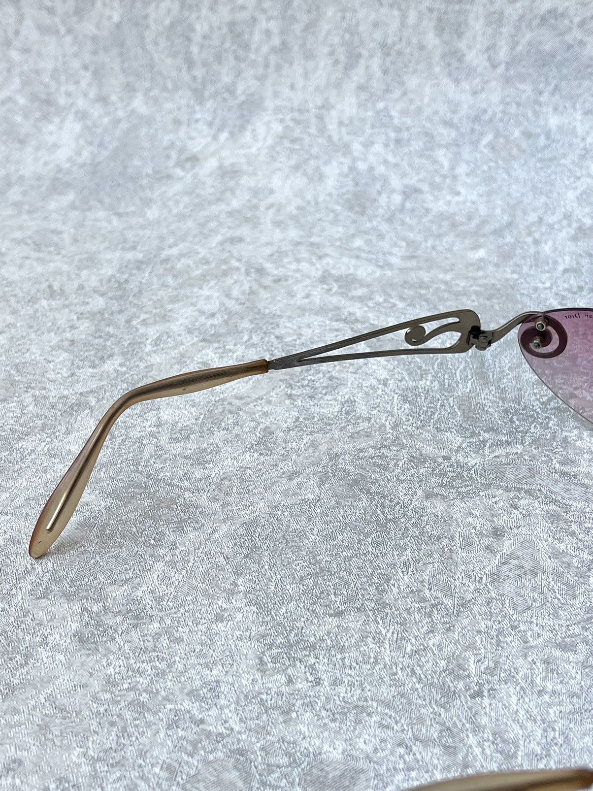Dior 90s Archive Christian Dior Pink Shield Sunglasses Y2K Size ONE SIZE - 6 Thumbnail