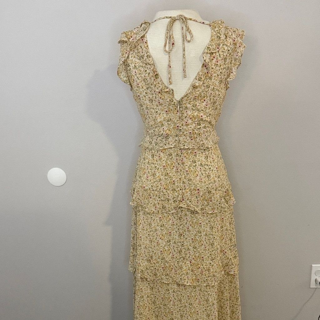 Other Astr Allie Floral Ruffle dress Size S / US 4 / IT 40 - 11 Thumbnail