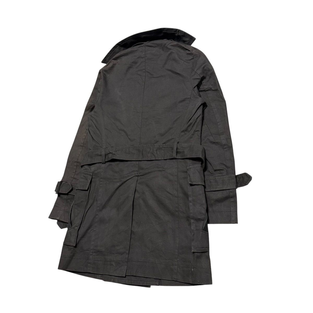 Yohji Yamamoto Y’s Yohji Yamamoto Hard Cotton Leather Coat Size US S / EU 44-46 / 1 - 12 Thumbnail