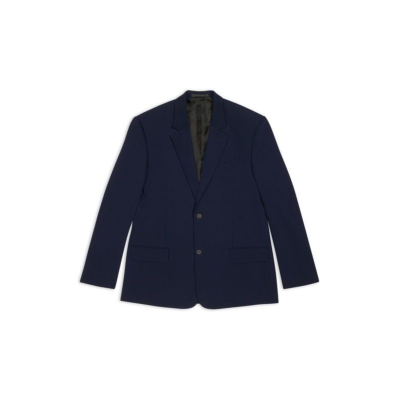 Balenciaga o1in1g1024 Regular Tailored Jacket in Dark Navy | Grailed