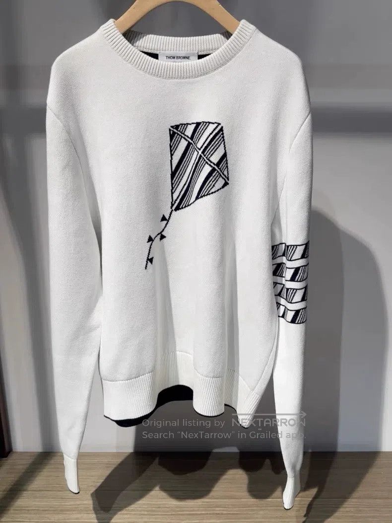 Thom Browne Thom Browne Kite sweater Size US XL / EU 56 / 4 - 1 Thumbnail