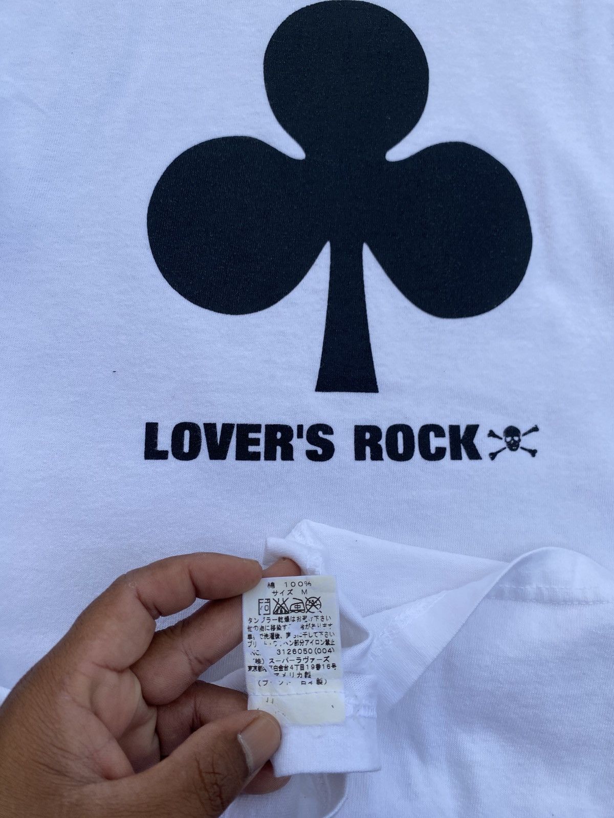 Super Lovers Rare Japanese Brand Super Lovers Spade Logo Tshirt Size US S / EU 44-46 / 1 - 6 Thumbnail