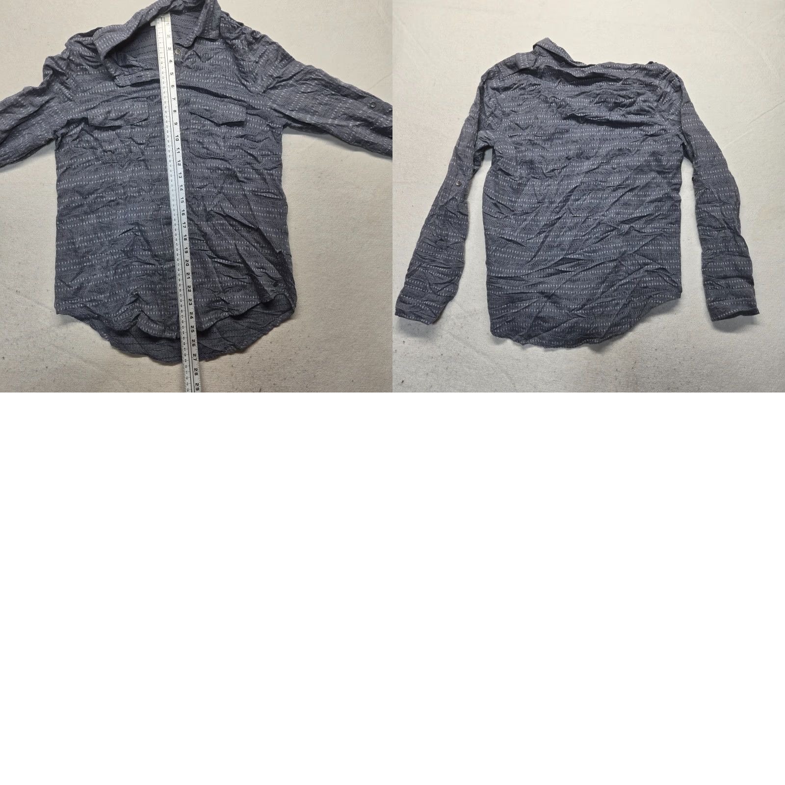 Vintage ROXY Shirt Gray Long Sleeve Button Up Blouse Adult Women's 8 Top Size M / US 6-8 / IT 42-44 - 8 Thumbnail