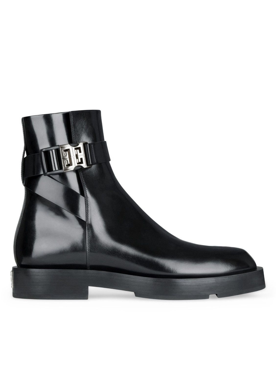 Givenchy Black Squared Ankle Boots Size US 6 / EU 39 - 1 Thumbnail