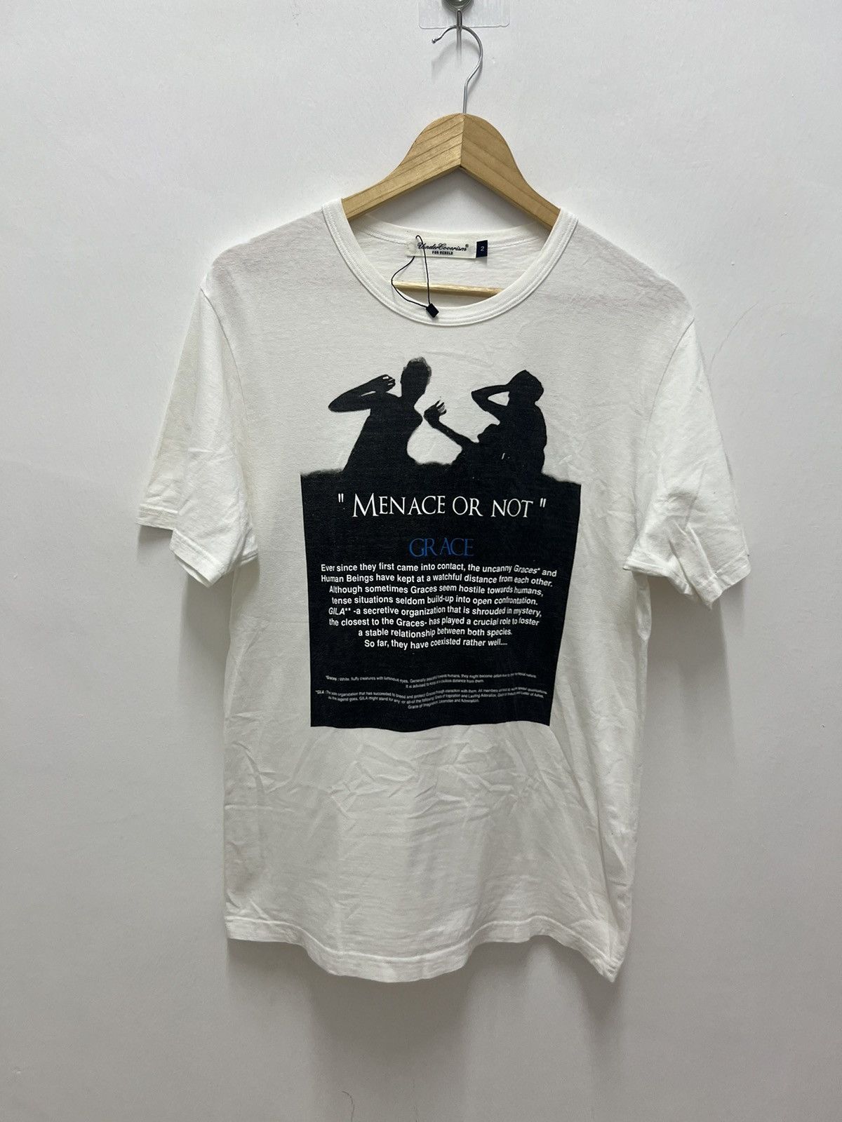 Undercover Undercover Menace Or Not Shirt Made In Japan Size US M / EU 48-50 / 2 - 1 Thumbnail
