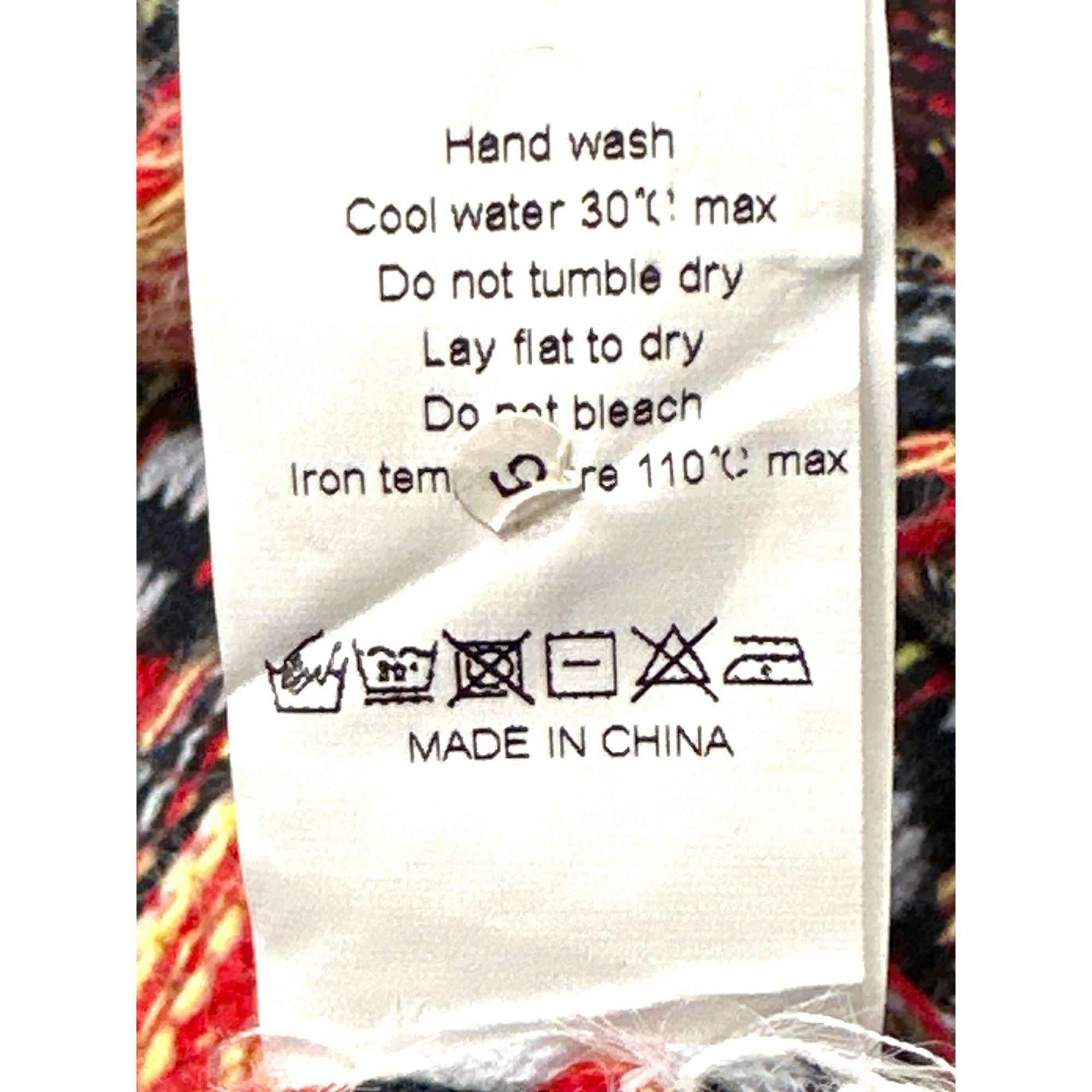 Other CCC Bohemian Aztec Tribal Print Knit Cardigan Fringe Multico Size L / US 10 / IT 46 - 12 Thumbnail