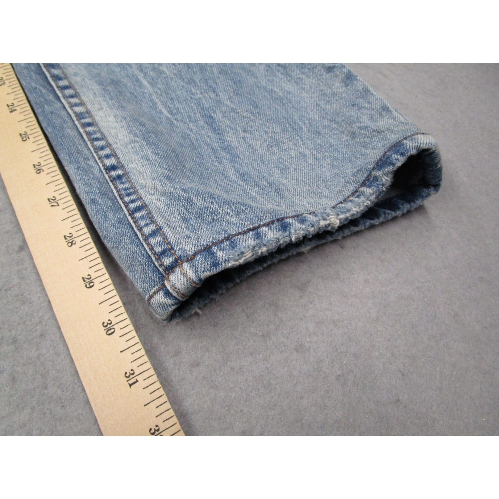Ksubi Ksubi Jeans Women's High Rise Distressed Blue Playback Skream Denim 25x30 Size 42" / US 20 - 7 Thumbnail