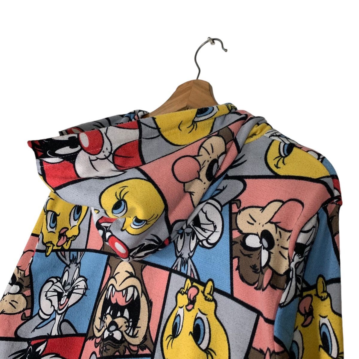 Cartoon Network LOONEY TUNES Fullprint Pullover Hoodies Sweatshirt #1348-C61 Size US M / EU 48-50 / 2 - 9 Thumbnail