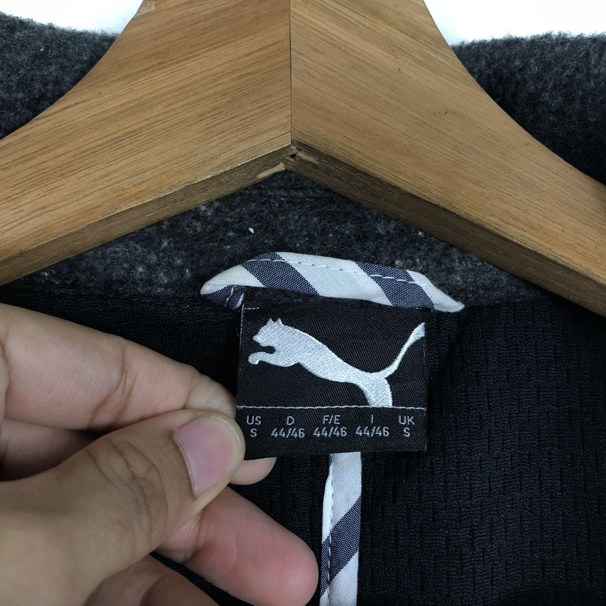 Japanese Brand 🔥Vintage Duffle Wool Jacket Puma Double Breast Size US S / EU 44-46 / 1 - 17 Thumbnail
