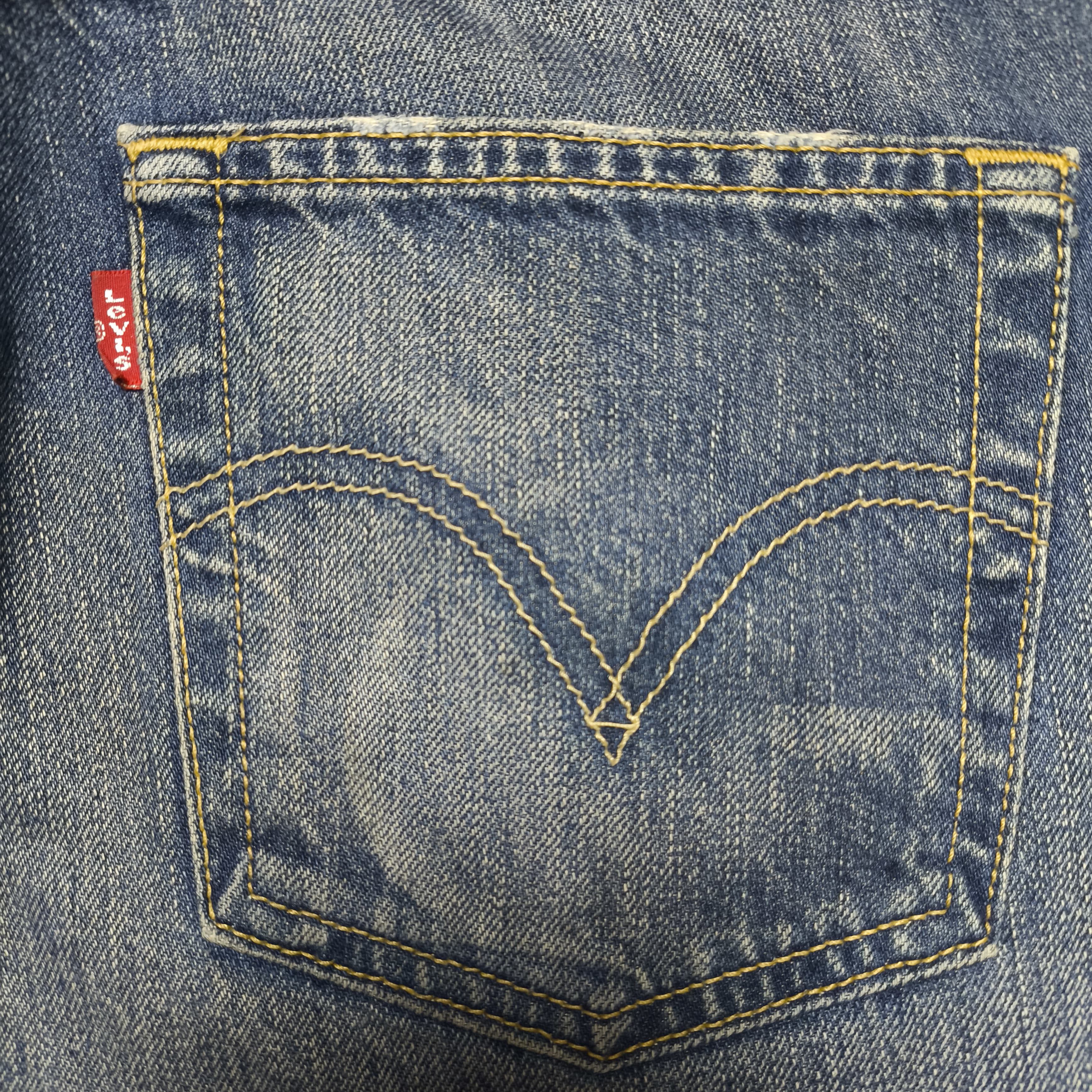 Levi's Vintage Levi's 501 Straight Leg Jeans 3073 Stamped Button Size US 30 / EU 46 - 13 Thumbnail