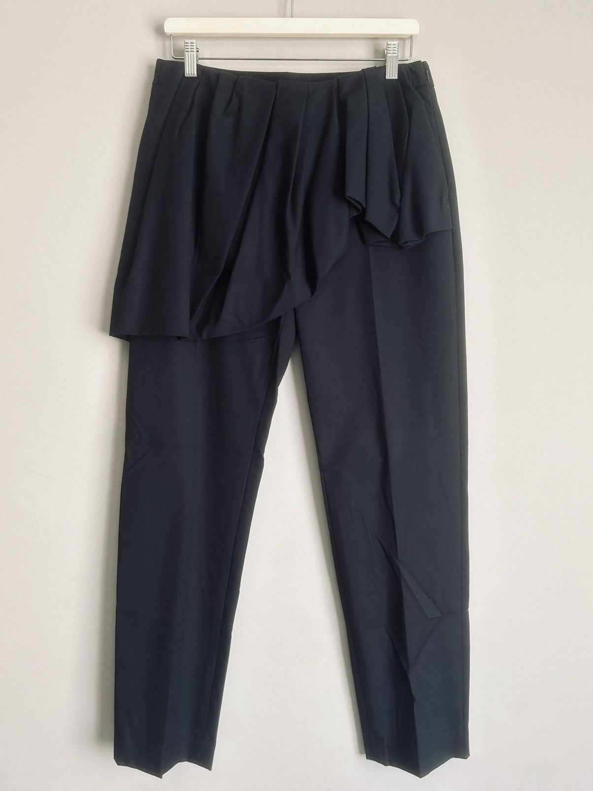 Dries Van Noten Dries Van Noten SS2017 Draped Overlay Trousers Size 27" / US 4 / IT 40 - 1 Thumbnail