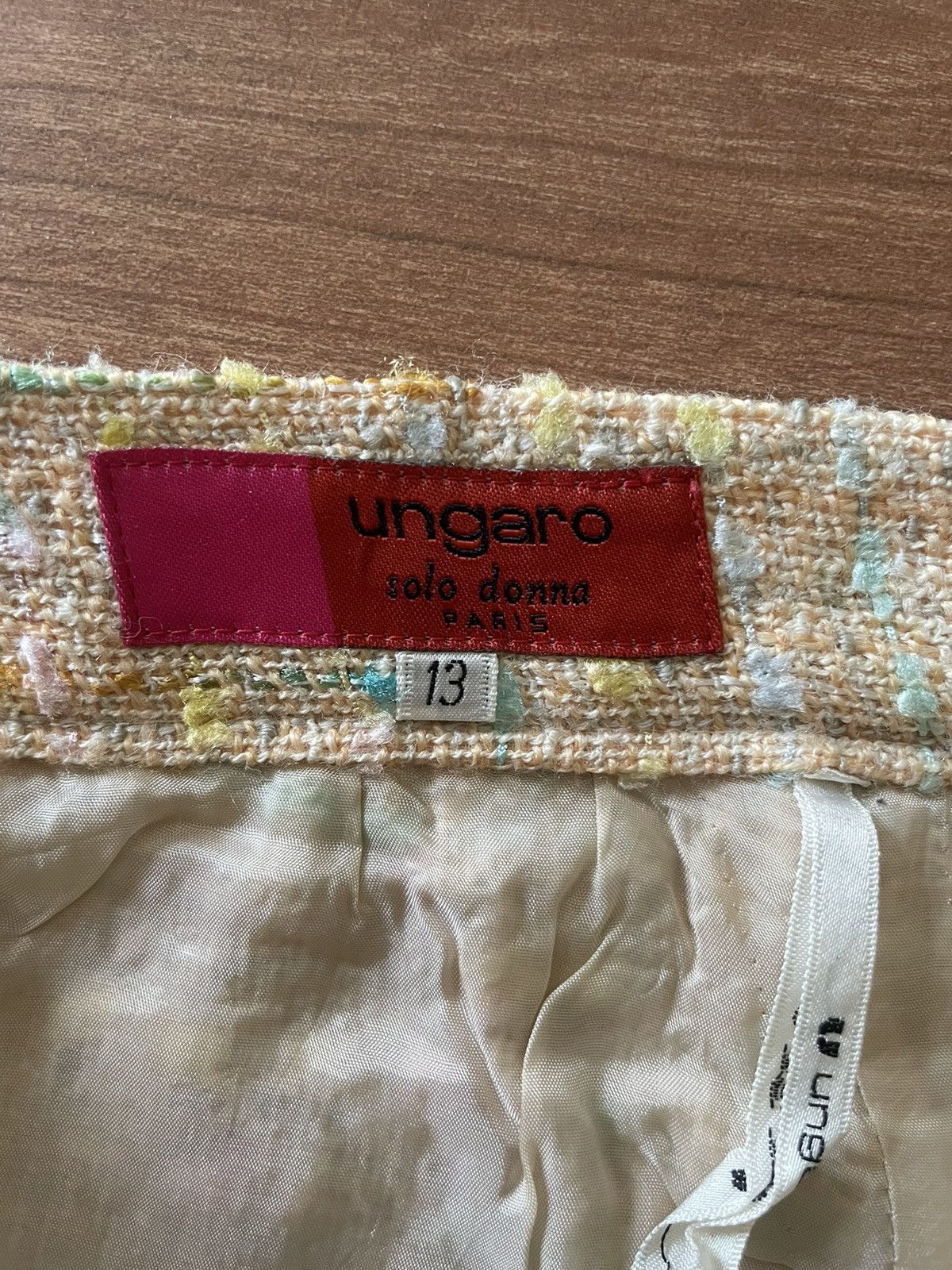 Ungaro Paris × Vintage Ungaro Skirt Size 32" / US 10 / IT 46 - 3 Thumbnail