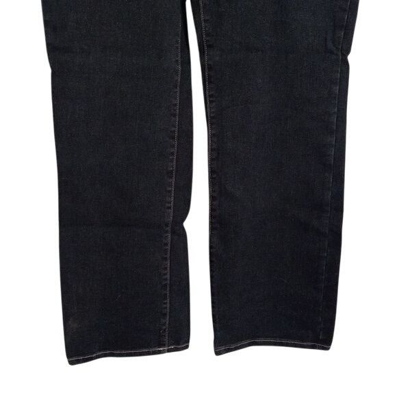 NYDJ NYDJ Size 8 Jeans Womens Dark Wash Straight Leg USA Lift Tuc Size 30" / US 8 / IT 44 - 3 Thumbnail