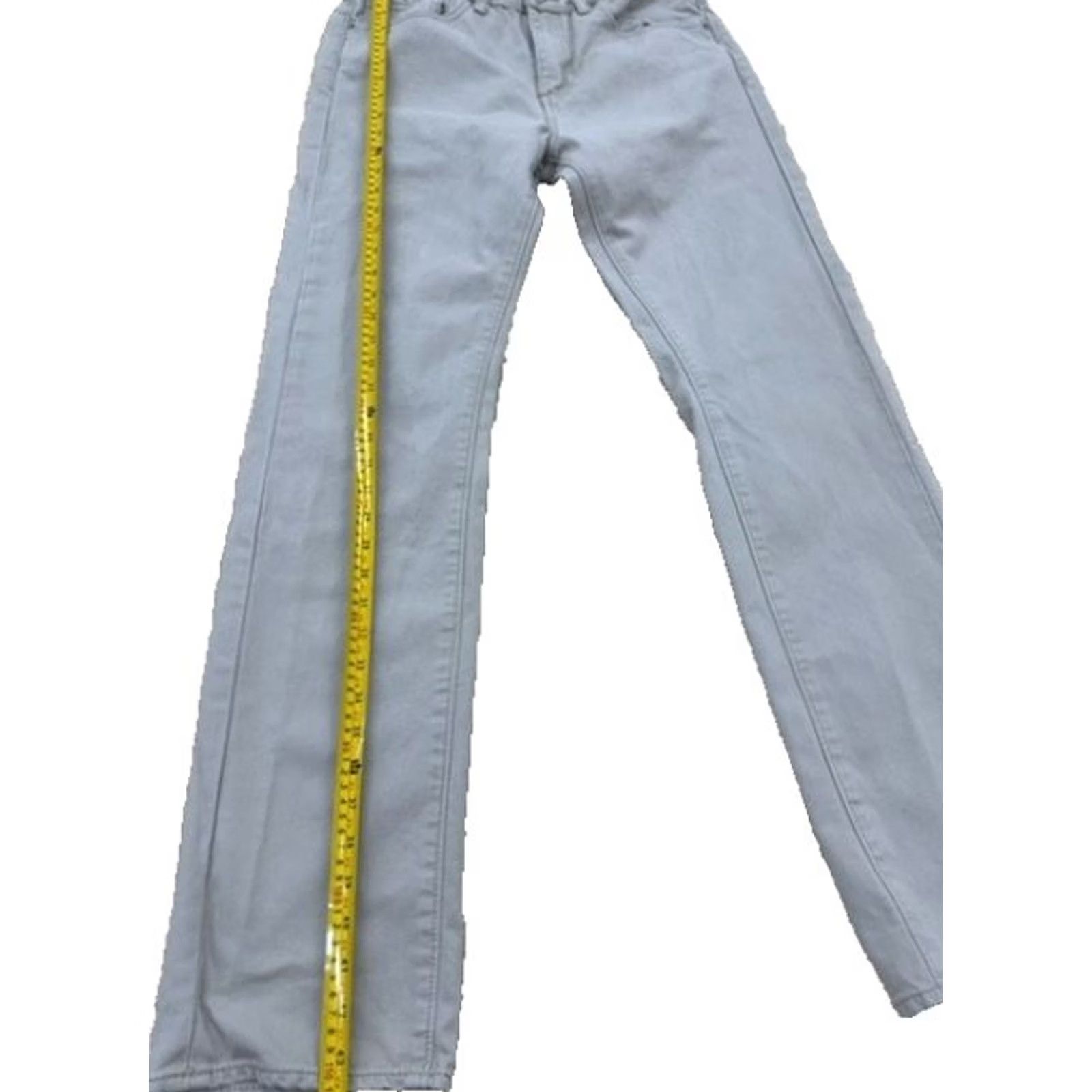 Levi's Levi's Men Slim 513 Jeans Grey 32x34 100% Cotton Denim Jeans Men Size US 32 / EU 48 - 6 Thumbnail