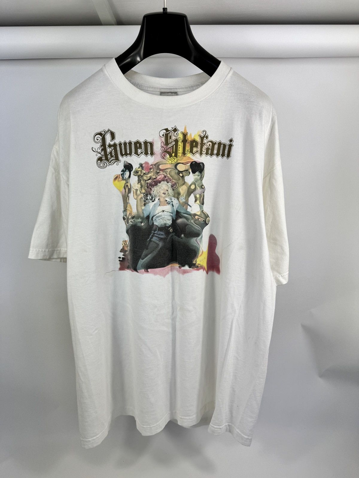 Vintage GWEN STEFANI HARAJUKU LOVERS 2005 TOUR VINTAGE T-SHIRT Size US XL / EU 56 / 4 - 1 Thumbnail