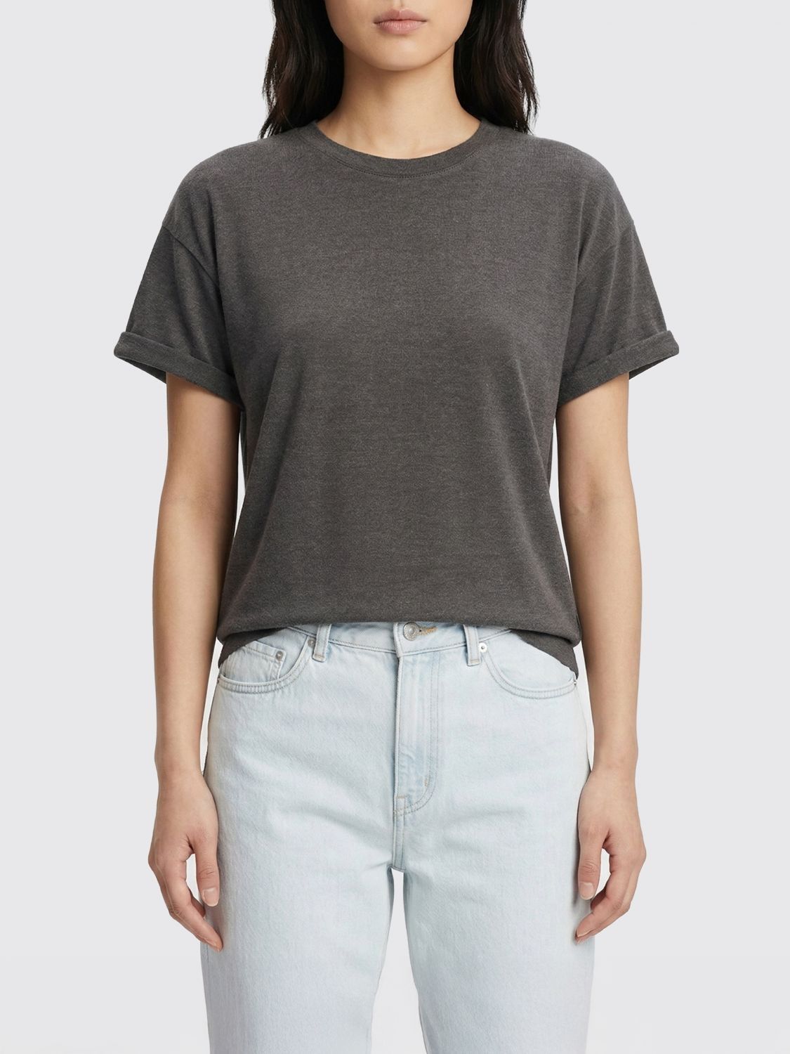 Brunello Cucinelli Brunello Cucinelli T-Shirt Woman Lead Size XL / US 12-14 / IT 48-50 - 1 Thumbnail