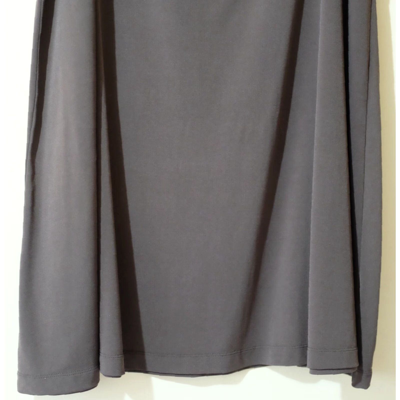 Merona Merona Skirt Brown A-Line Knee Length Pull On 28W/30W Women's 25" Stretch Size 28" / US 6 / IT 42 - 6 Thumbnail