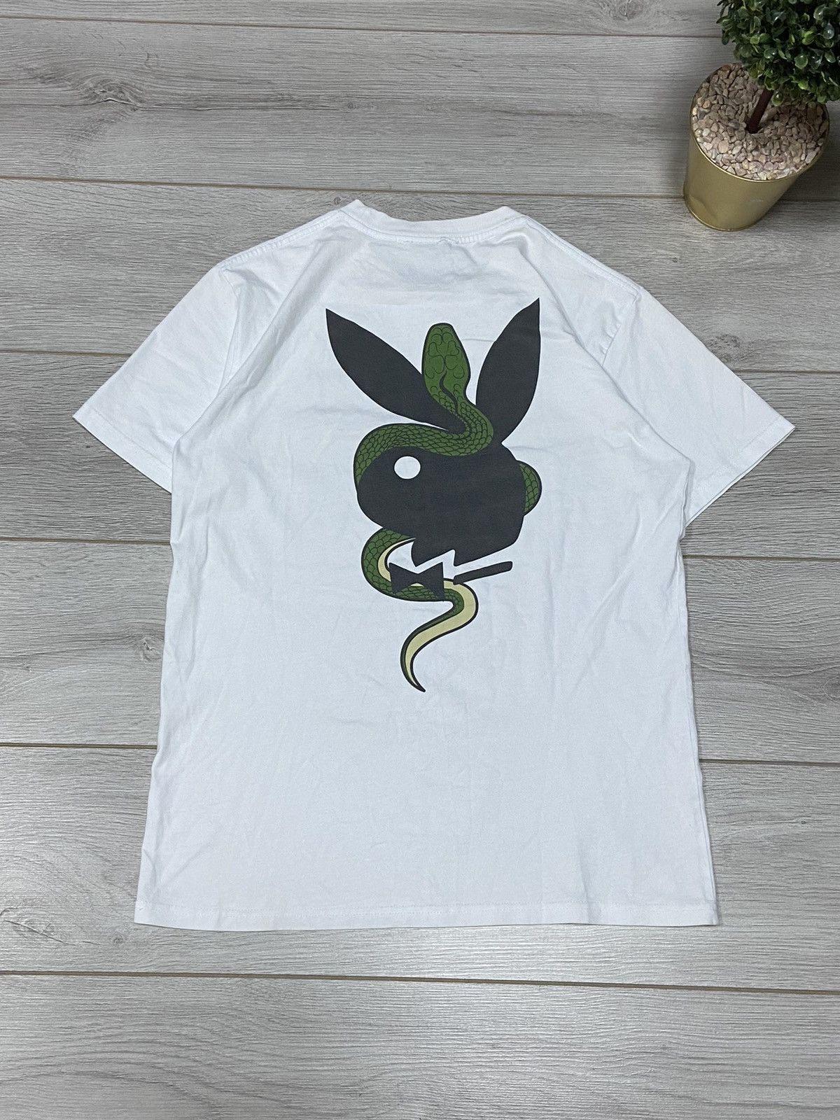 Playboy Playboy X The Great Giant Frog snake rabbit head t-Shirt Size US M / EU 48-50 / 2 - 7 Thumbnail