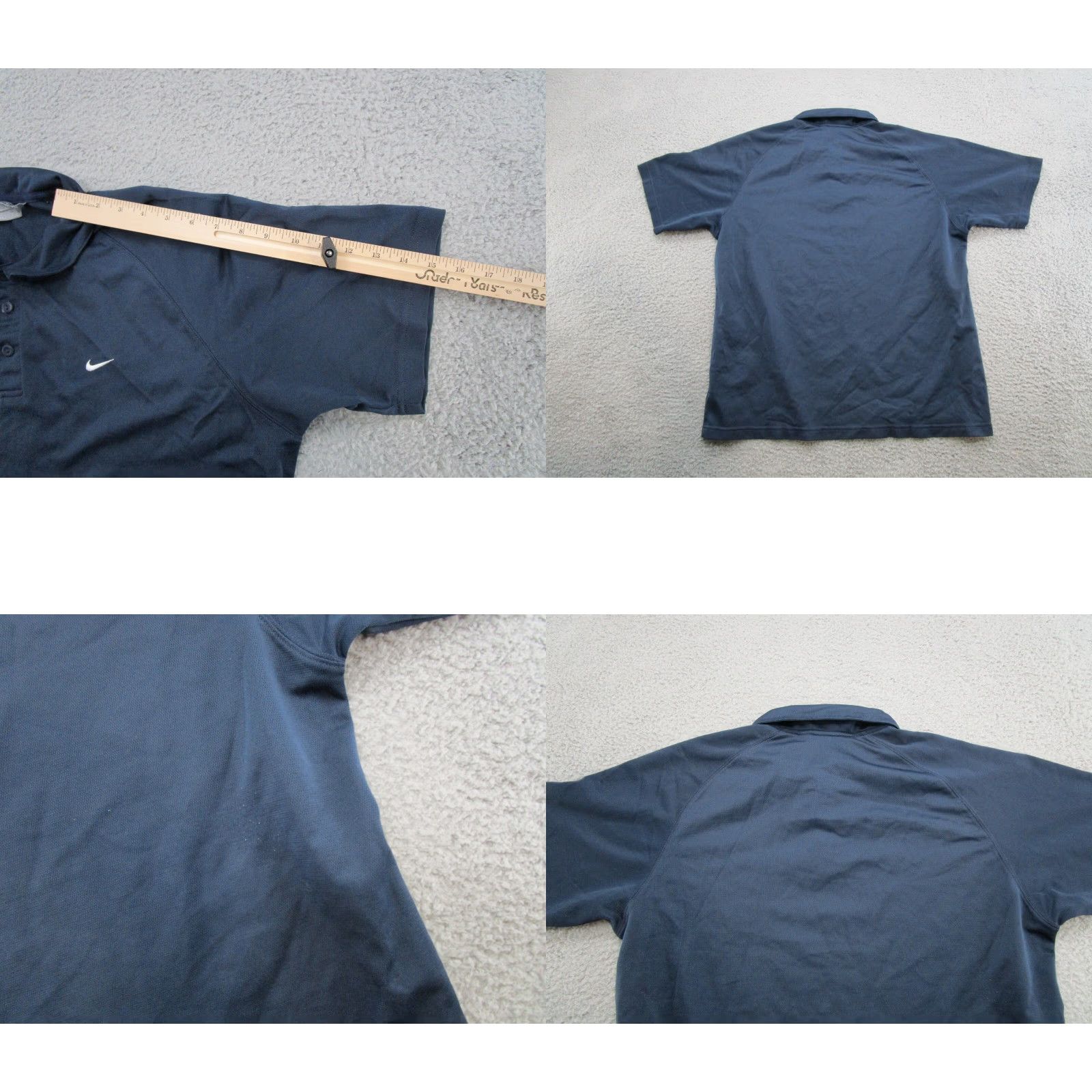 Nike Vintage Nike Golf Polo Shirt Mens 2XL Blue Mens - Nike Golf - Polo - 2XL - Navy Blue Size US XXL / EU 58 / 5 - 8 Thumbnail