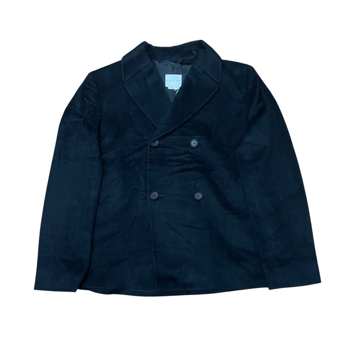 Celine Celine Wool Double Breast Blazer Size 38R - 1 Thumbnail