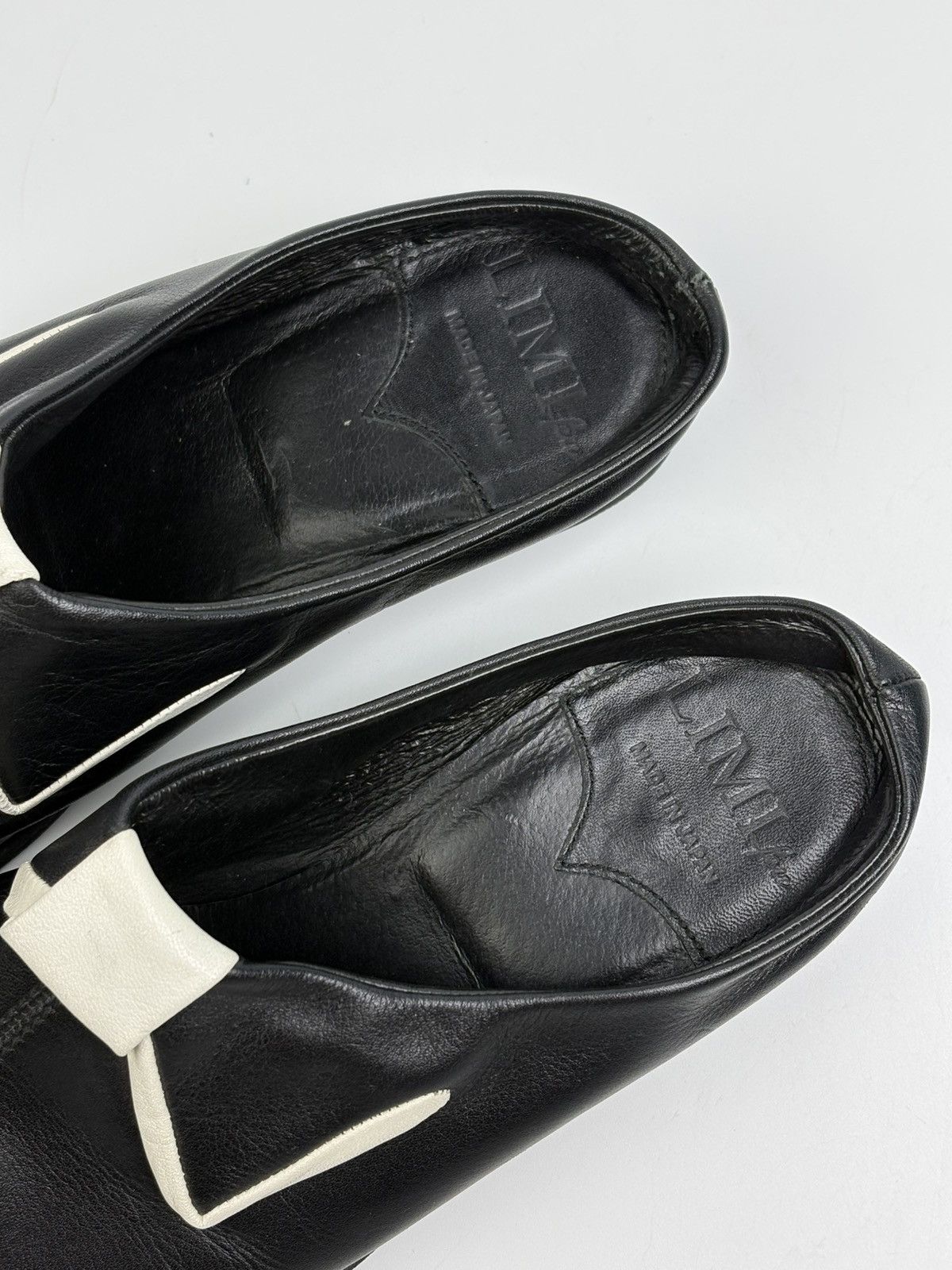 Limi Feu Limi Fue Black Leather Slip On Size US 7 / IT 37 - 5 Thumbnail