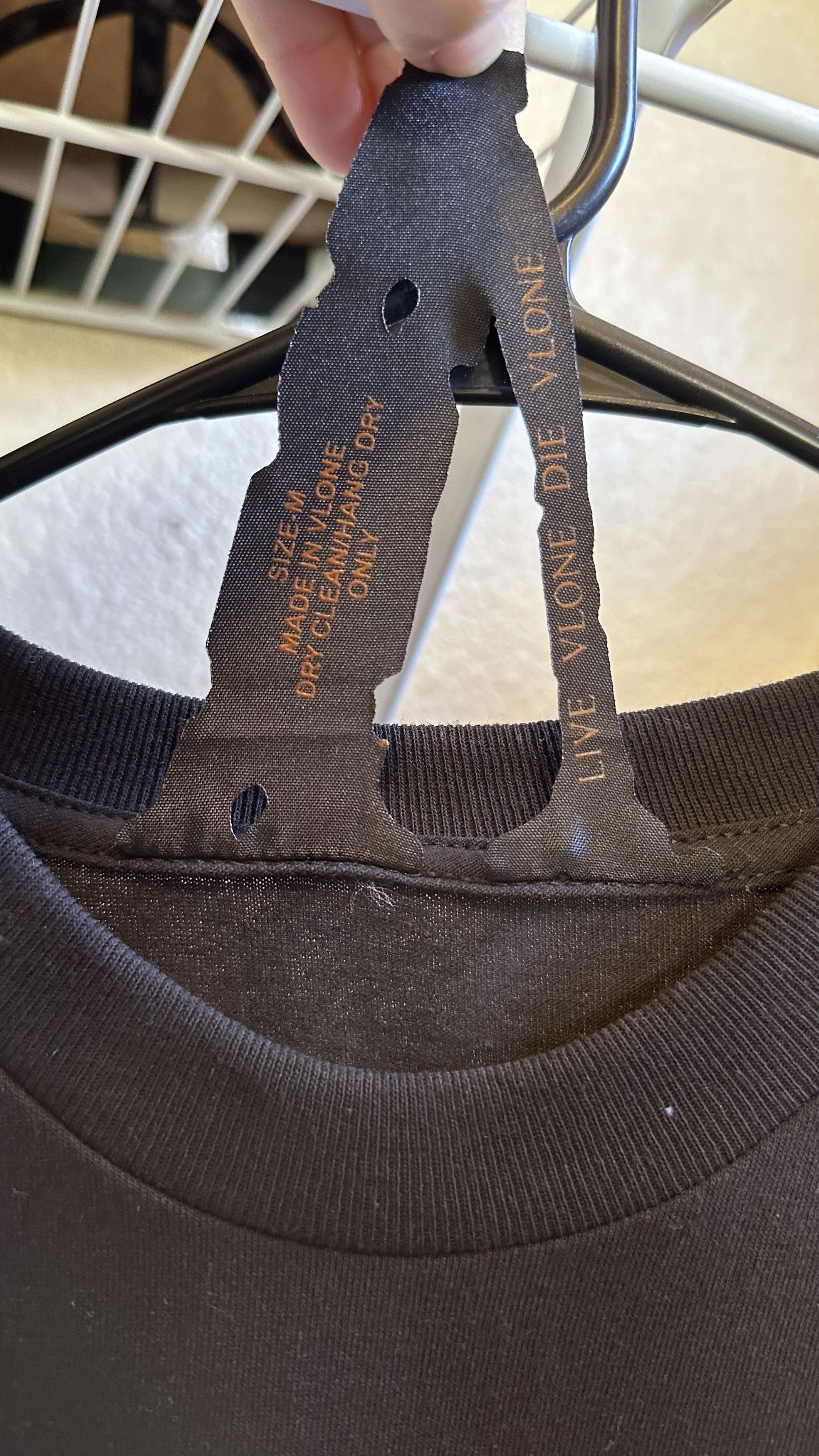 Vlone Vlone Skull Shocker T-Shirt (Orange) Size US M / EU 48-50 / 2 - 2 Thumbnail