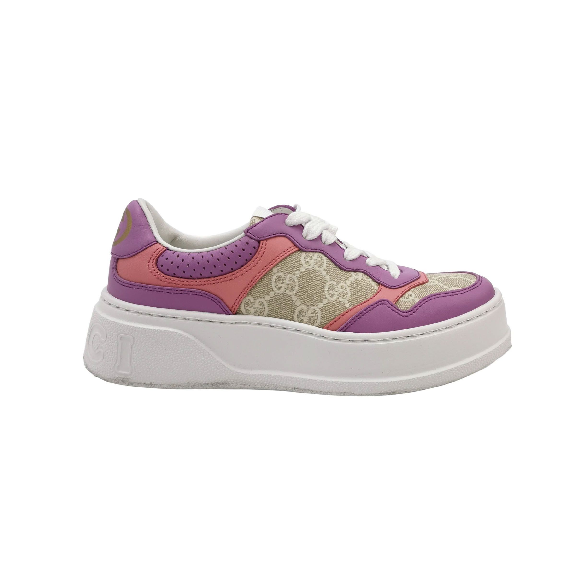 Gucci Gucci Women 5 Lowtop Sneakers Size US 5 / IT 35 - 1 Thumbnail