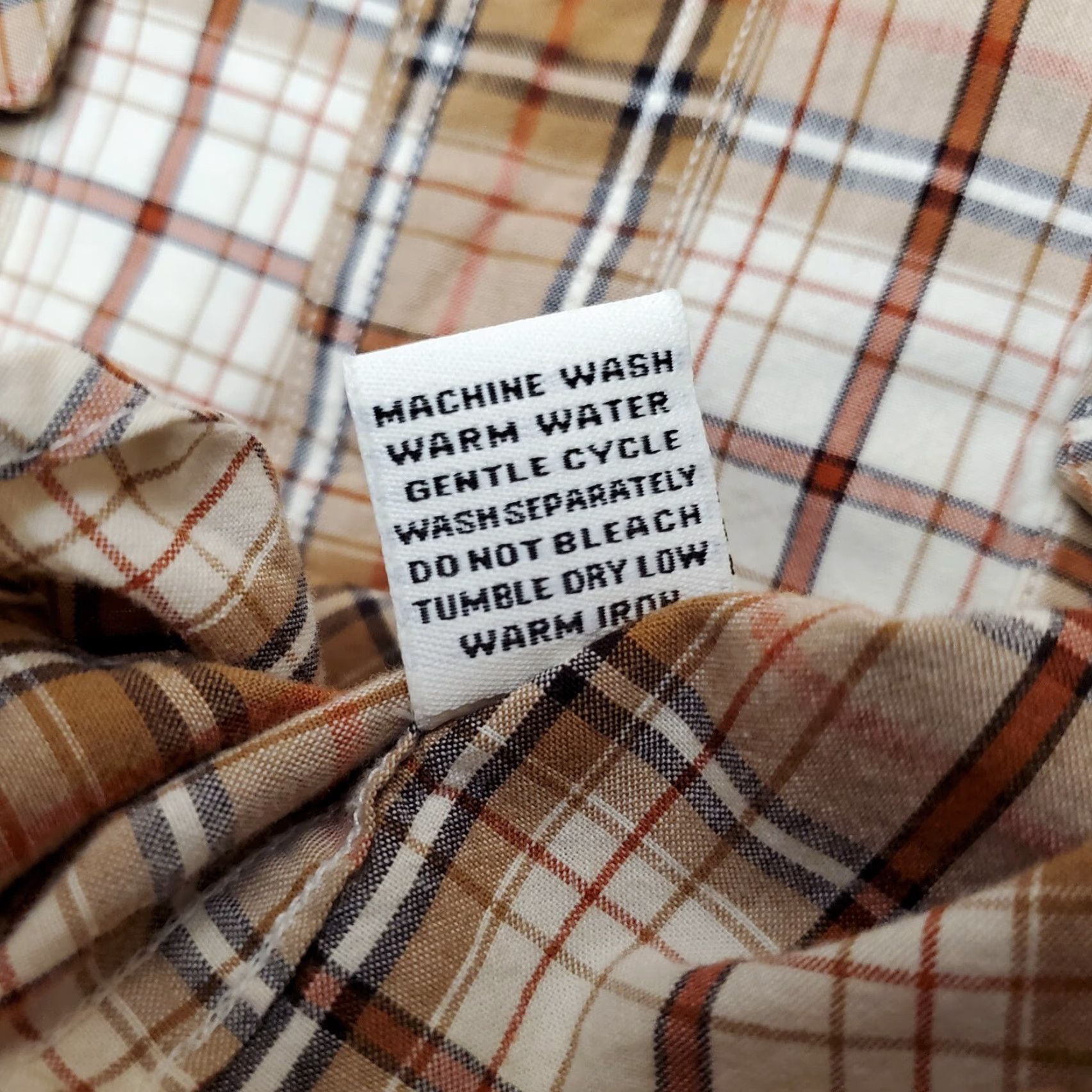 Vintage VINTAGE Buckle BKE Shirt Mens XL Brown Plaid Pearl Snap 100% Cotton Long Sleeve Western Size US XL / EU 56 / 4 - 7 Thumbnail