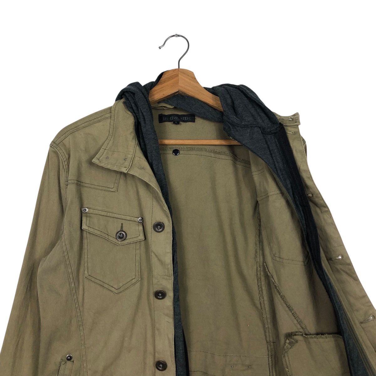 Hysteric Glamour 📌Vintage Biker Jacket Military In The Attic Cargo Pocket Size US L / EU 52-54 / 3 - 14 Thumbnail