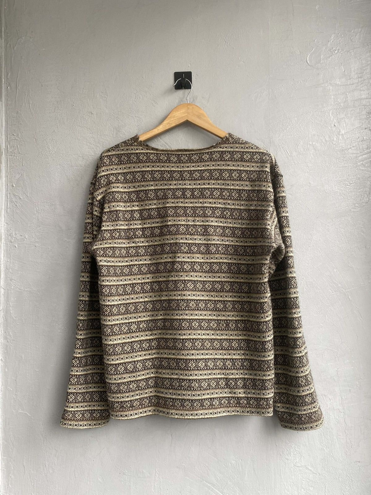 Junya Watanabe Junya Watanabe MAN Tribal Stripe Jacquard Knit Size US S / EU 44-46 / 1 - 3 Thumbnail