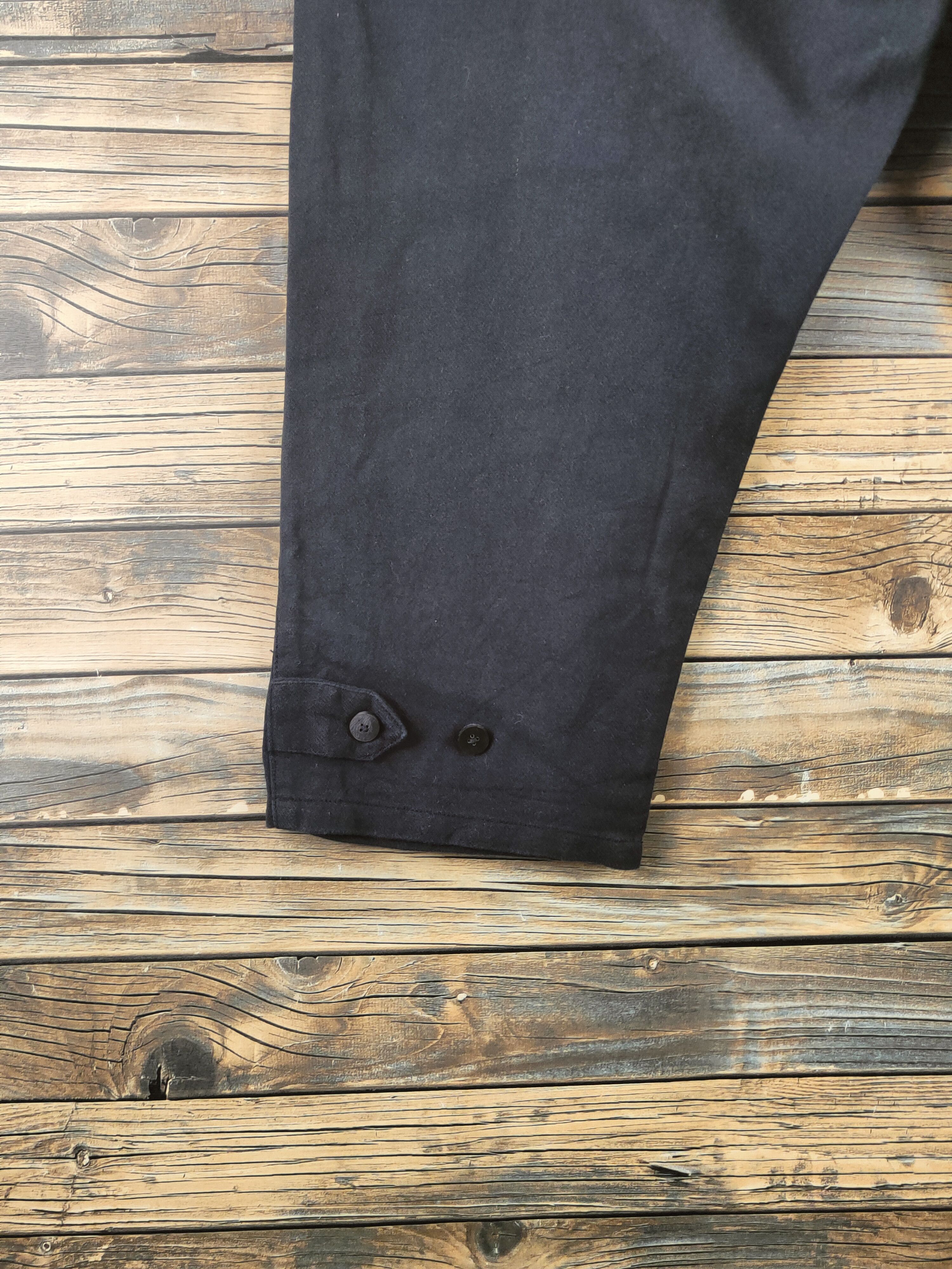 Japanese Brand DL Amina Black Multipocket Baggy Pants #46-339 Size US 32 / EU 48 - 9 Thumbnail