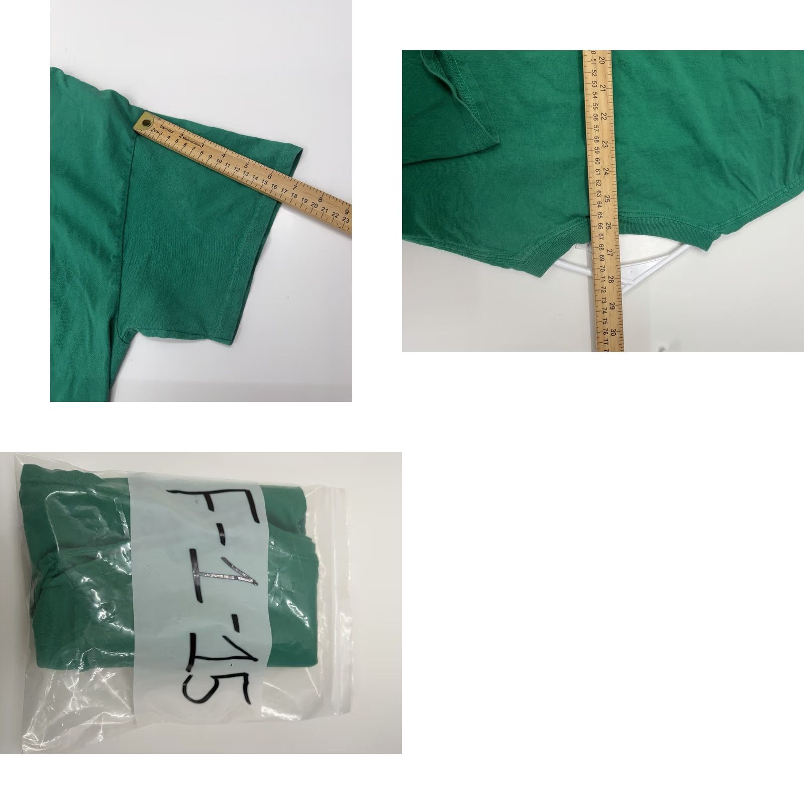 Gildan Gildan T-Shirt Green Short Sleeve Lucky Day Shamrock ST. Patty Size L Unisex Adults Crew Neck Vintage No Size US L / EU 52-54 / 3 - 8 Thumbnail