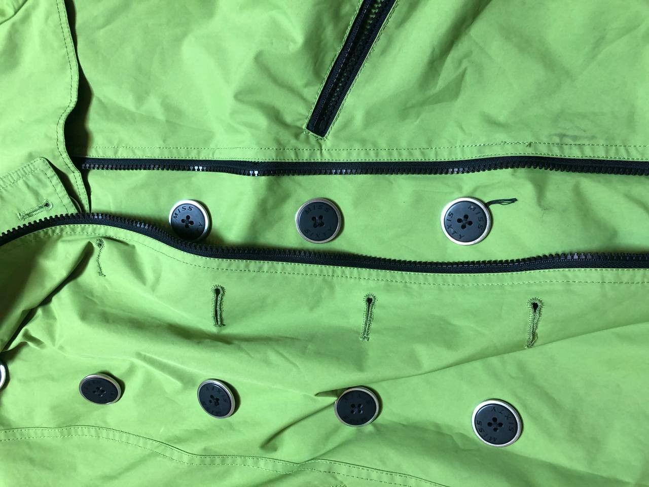 Miss Sixty Y2K vintage jacket green luxury Miss Sixty Streetwear Size L / US 10 / IT 46 - 16 Thumbnail
