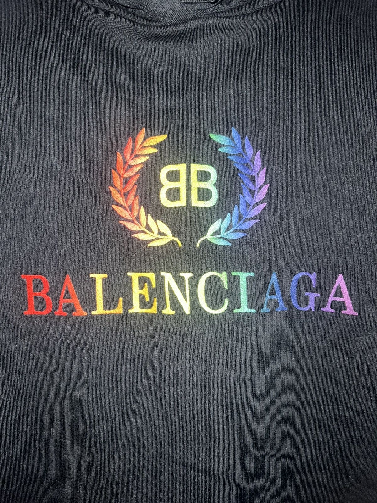 Balenciaga Balenciaga BB Logo Hoodie Size US XL / EU 56 / 4 - 3 Thumbnail