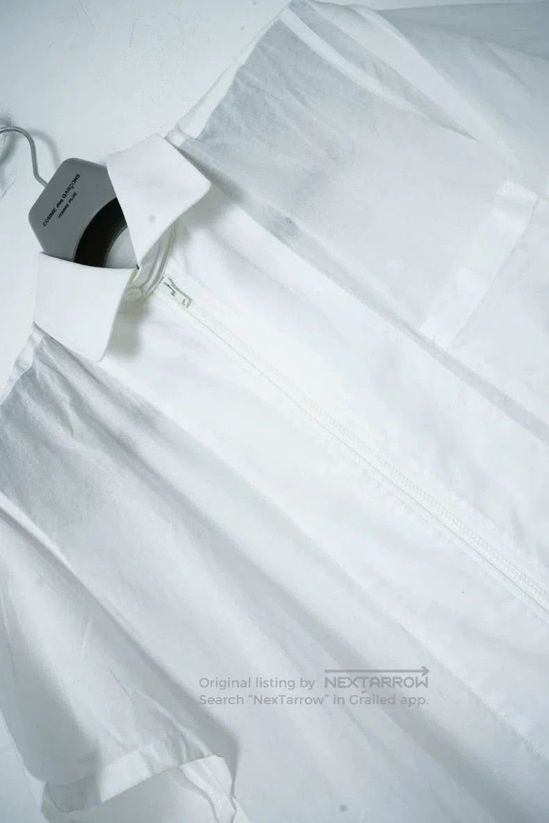 Yohji Yamamoto Yohji Yamamoto Stand Collar Short Sleeve Shirt. Size US M / EU 48-50 / 2 - 5 Thumbnail