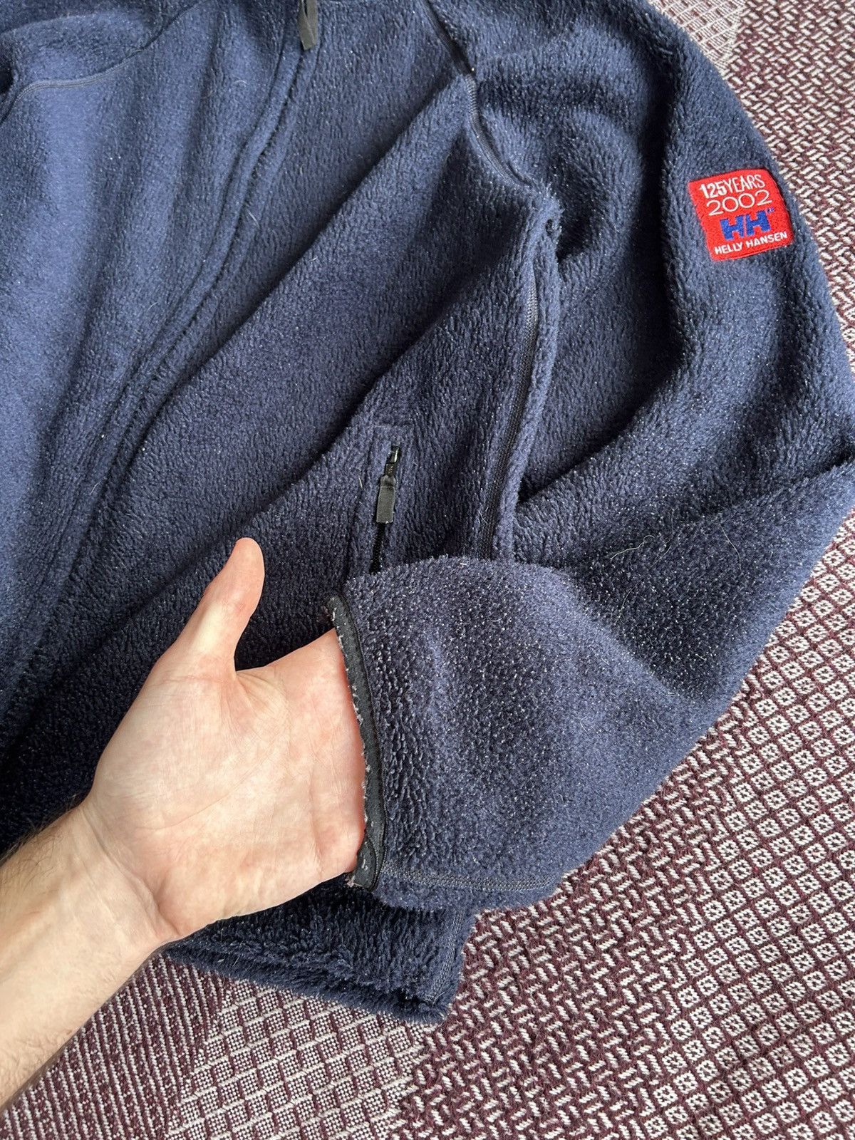 Helly Hansen × Vintage Vintage Helly Hansen 2002 Fleece 125years Bomber Size Large Size US L / EU 52-54 / 3 - 6 Thumbnail