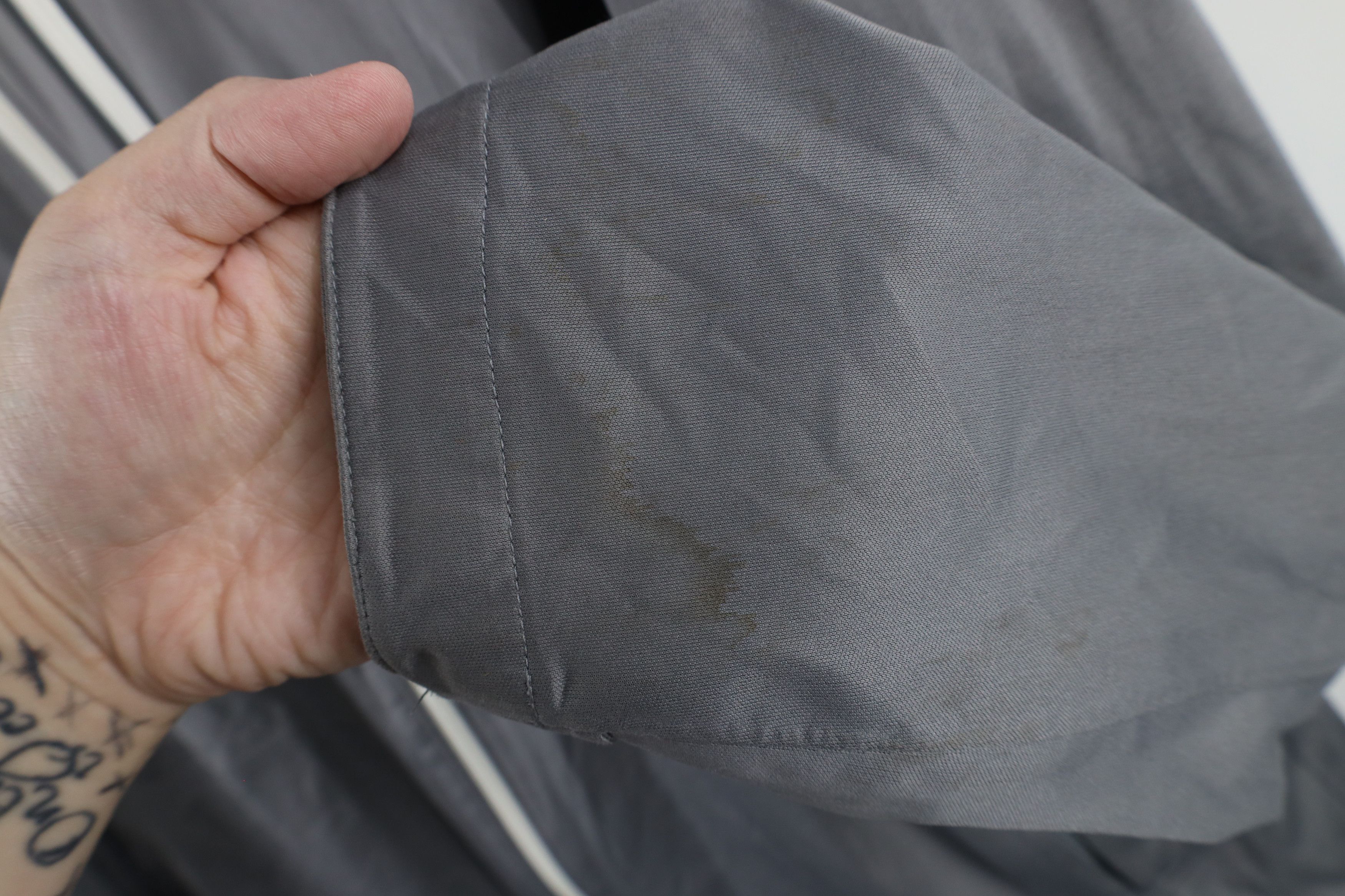 Under Armour × Vintage Under Armour Storm Waterproof Full Zip Rain Jacket Gray Size US M / EU 48-50 / 2 - 5 Thumbnail