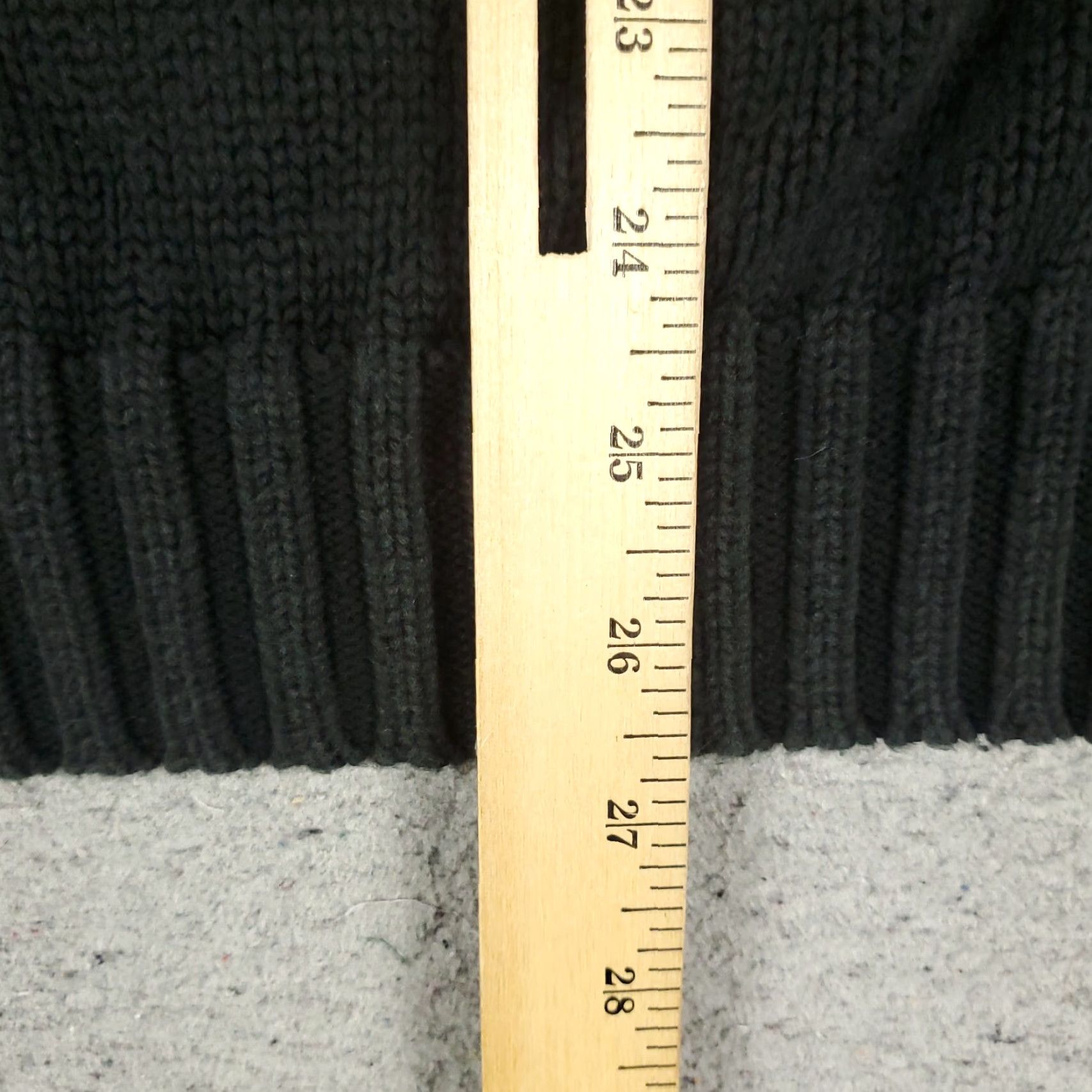 Ralph Lauren Ralph Lauren Black Knit Vest Pullover Sweater Mens XL V-Neck Classic Logo Size US XL / EU 56 / 4 - 5 Thumbnail