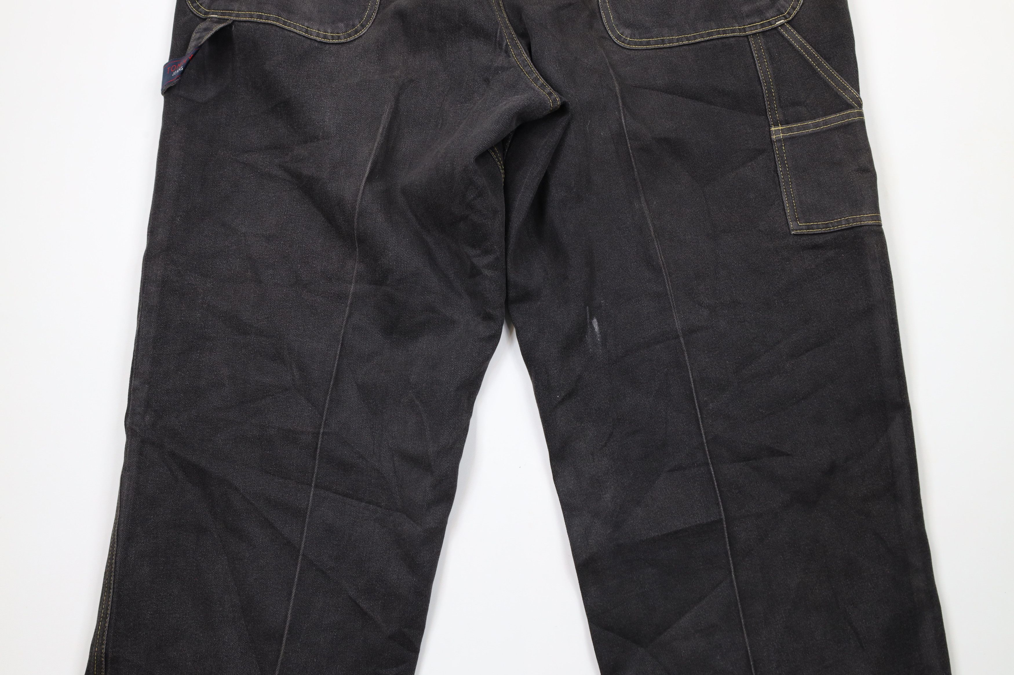 Tommy Hilfiger × Vintage Vintage 90s Tommy Hilfiger Baggy Fit Wide Leg Denim Jeans Size US 40 / EU 56 - 12 Thumbnail