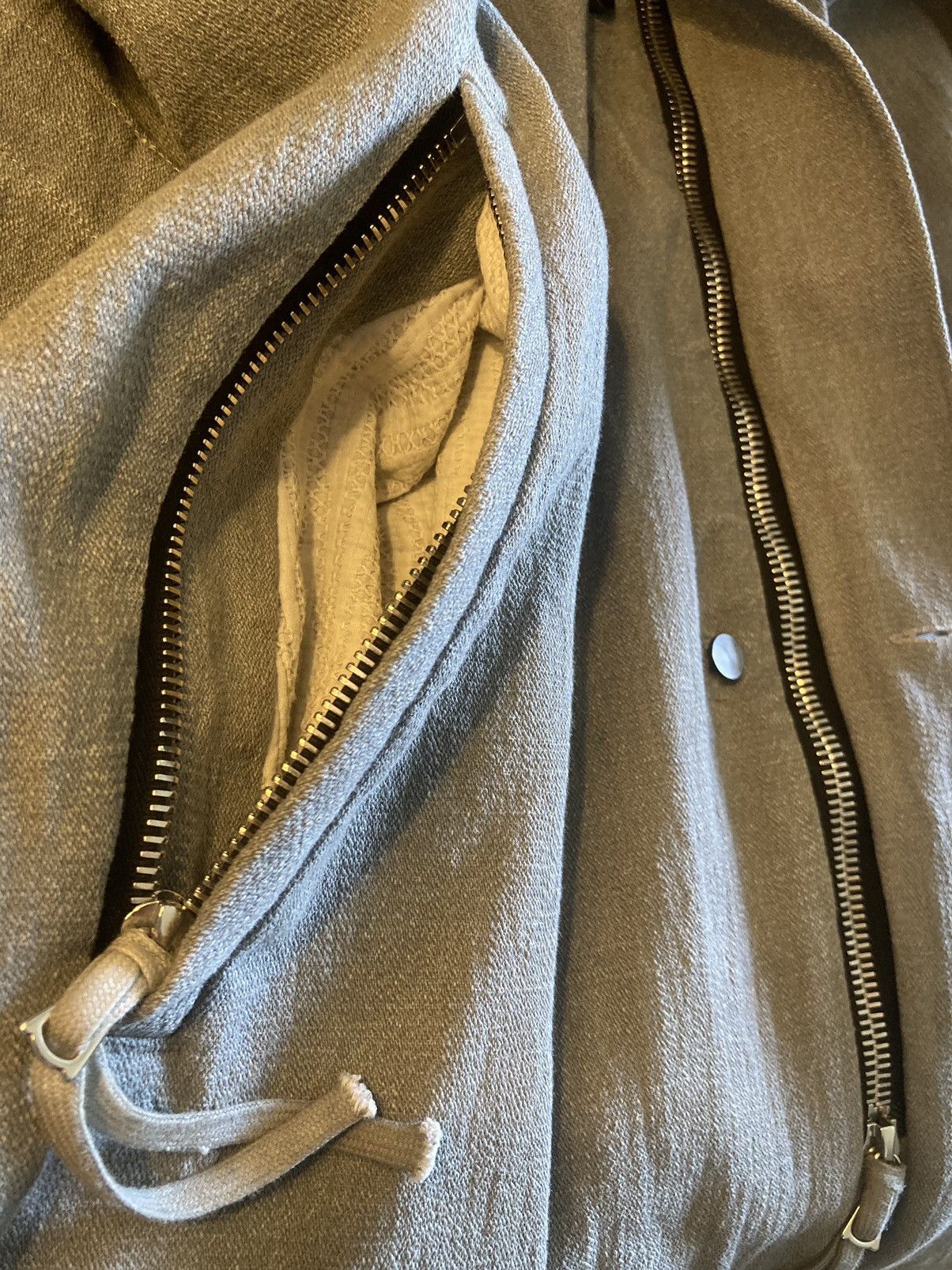 Boris Bidjan Saberi Parka1 Light Grey Size US M / EU 48-50 / 2 - 9 Thumbnail