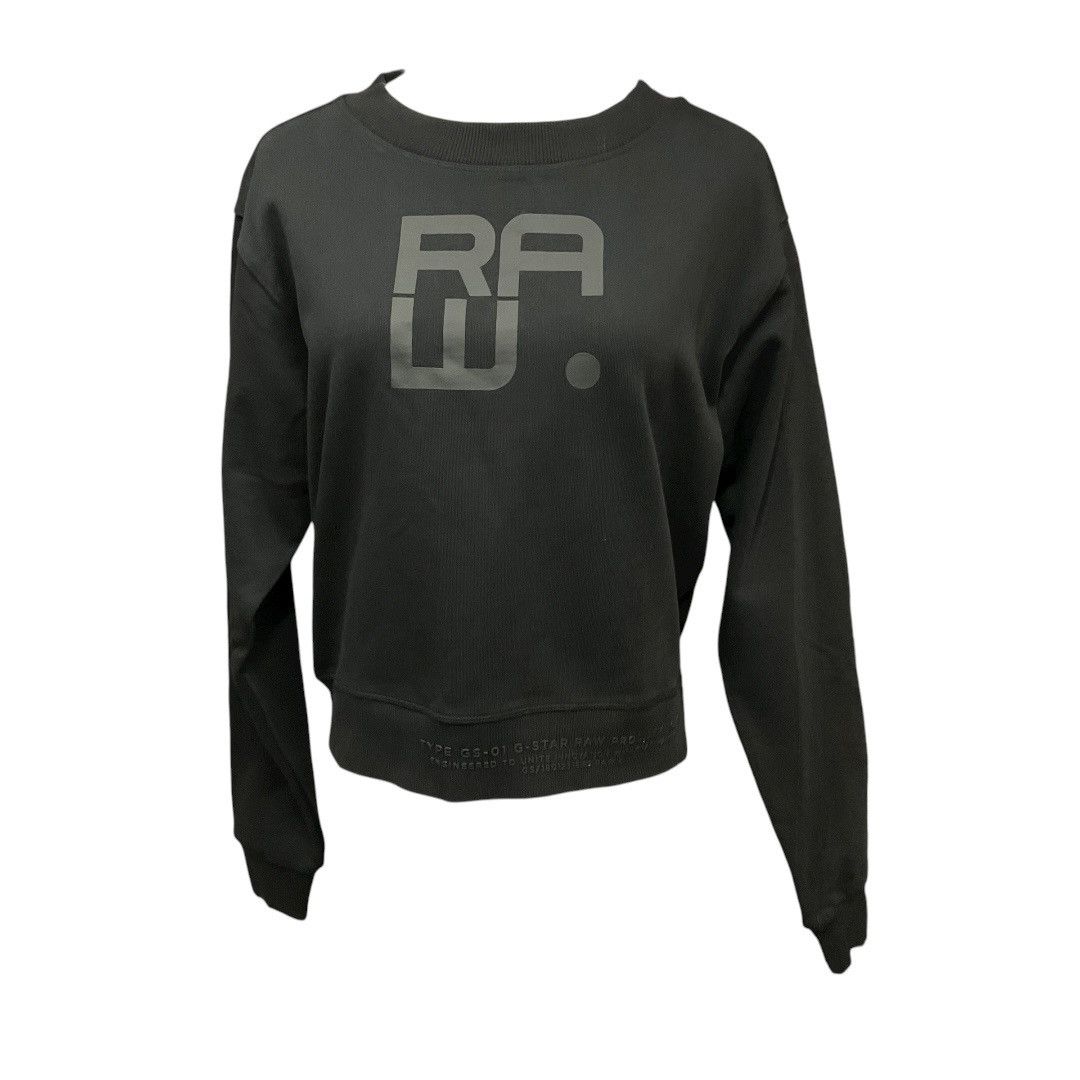G-Star Women's Graphic Black Pullover Long Sleeve Size XS